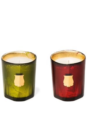TRUDON Astral Gabriel and Gloria mini candle gift set - Green