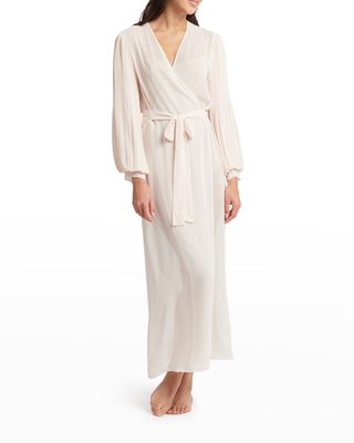 True Love Pleated-Sleeve Robe