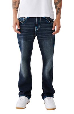 True Religion Brand Jeans Billy Super T Bootcut Jeans in Chicory Dark Wash