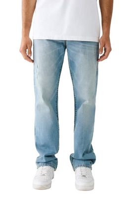 True Religion Brand Jeans Ricky Super T Straight Leg Jeans in Brussels Medium Wash