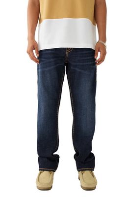 True Religion Brand Jeans Ricky Super T Straight Leg Jeans in Giza Dark Wash