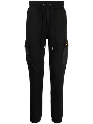 True Religion logo-embroidered track trousers - Black