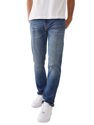 True Religion Men's Geno SN 34" Slim Jeans in Foum
