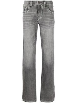 True Religion mid-rise straight-leg jeans - Grey