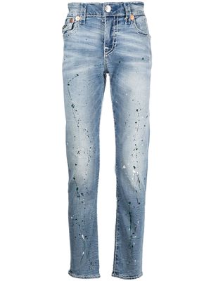 True Religion Rocco paint-splatter jeans - Blue