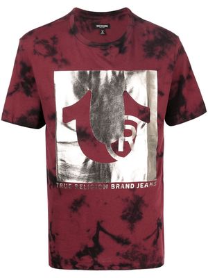 True Religion tie-dye graphic-print T-shirt - Red