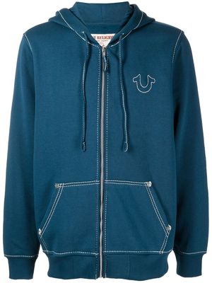 True Religion zip-up hoodie - Blue