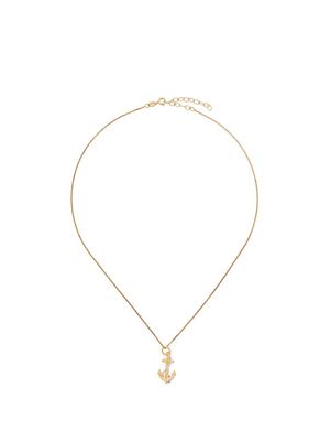 TRUE ROCKS anchor necklace - Gold