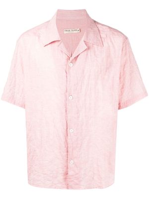 TRUE TRIBE cotton button-down shirt - Pink