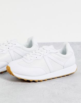 Truffle Collection runner sneakers in white