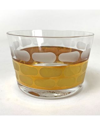 Truro Gold Glass Small Bowl