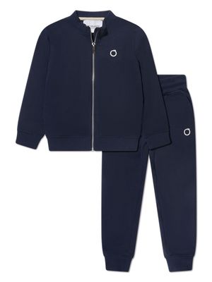 TRUSSARDI JUNIOR logo-print cotton tracksuit - Blue