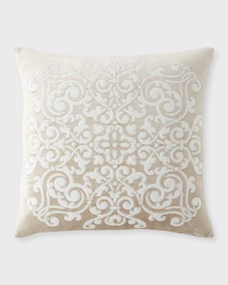 Trylan Applique Decorative Pillow