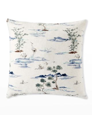 Tsuru Decorative Pillow