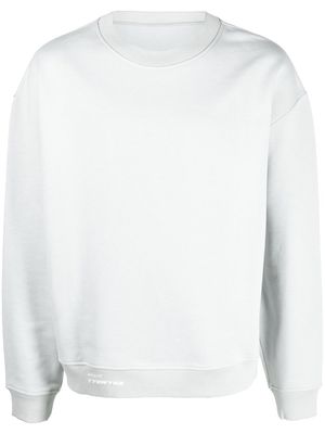TTSWTRS Fractale print crew-neck sweatshirt - Grey