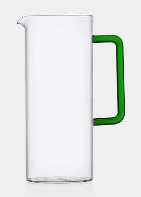 Tube Color Jug with Green Handle