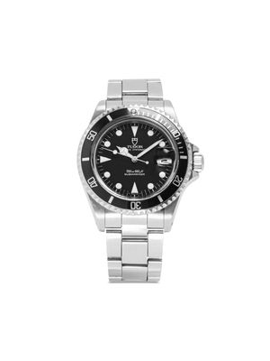 TUDOR 1993 pre-owned Prince Oysterdate Submariner 40mm - BLACK