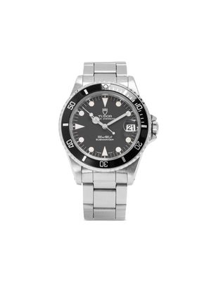 TUDOR 1995 pre-owned Prince Oysterdate Submariner 36mm - BLACK