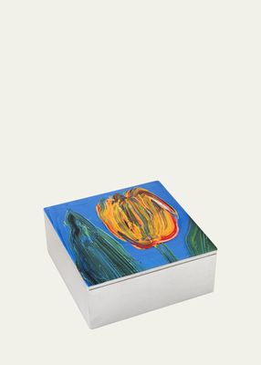 Tulip Quartet Coaster Box, Set of 4