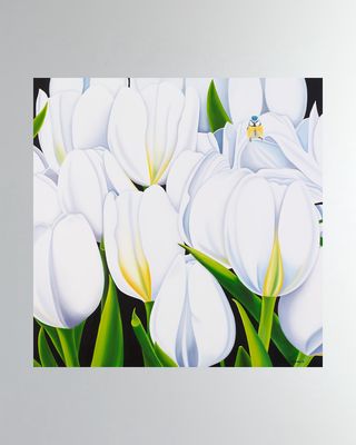 "Tulipes Blanches" Fine Art Print