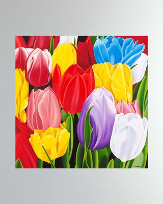 "Tulipes Multicolors" Fine Art Print