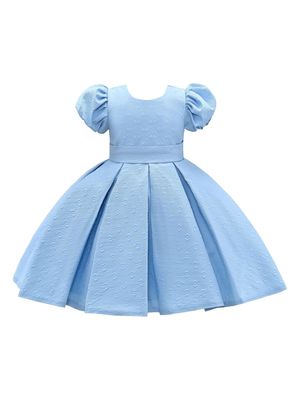 Tulleen Juliana bow-detailing dress - Blue