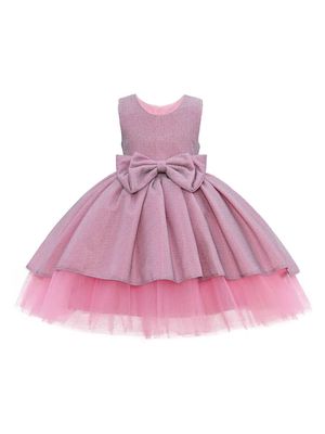 Tulleen Sarita bow-detailing dress - Pink