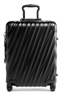 Tumi 19 Degree Aluminum 22-Inch Wheeled Carry-On Bag in Matte Black