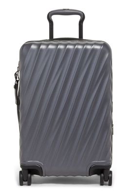 Tumi 22-Inch 19 Degrees International Expandable Spinner Carry-On in Grey Texture