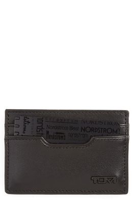 Tumi Delta ID Lock™ Shielded Slim Card Case & ID Wallet in Black