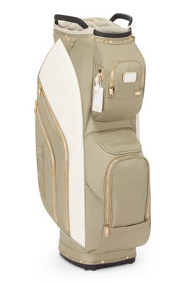 Tumi Golf Cart Bag in Off White/Tan