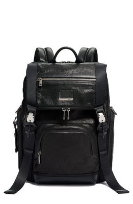 Tumi Lark Leather Backpack in Black