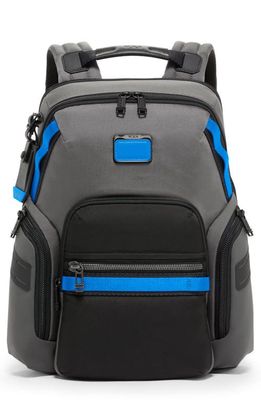 Tumi Navigation Backpack in Grey/Blue