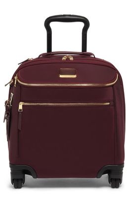 Tumi Oxford 16-Inch Compact Spinner Carry-On Bag in Beetroot