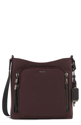 Tumi Tyler Crossbody Bag in Deep Plum