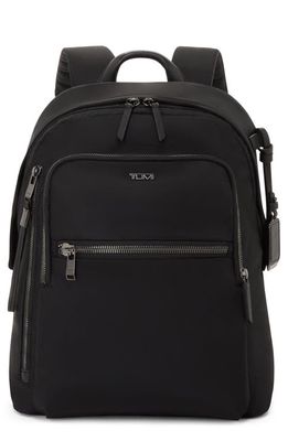 Tumi Voyageur Halsey Backpack in Black/Gunmetal