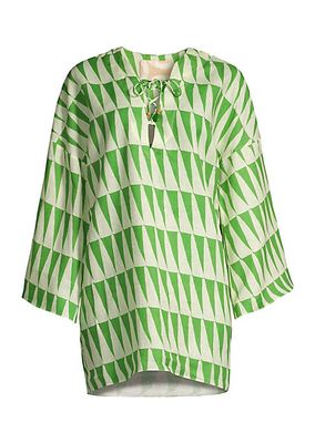 Turin Cover-Up Tunic Dress