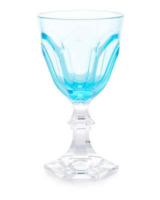 Turquoise Dolce Vita Wine Goblet