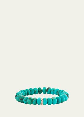 Turquoise Rondelle Bracelet