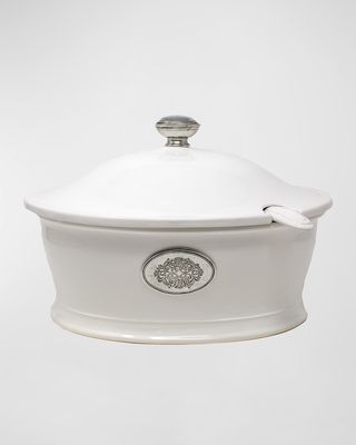 Tuscan Large Oval Tureen With Ladle