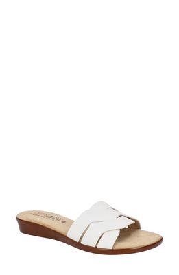 TUSCANY by Easy Street® Nicia Sandal in White