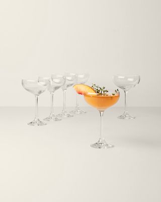 Tuscany Classics Coupe Cocktail Glass Set, Set of 6