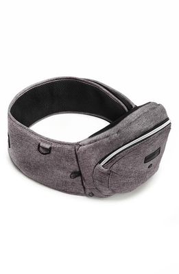 Tushbaby Hip Seat Carrier in Charcoal