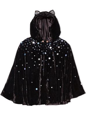 Tutu Du Monde Bad Luck Kitty cape - Black