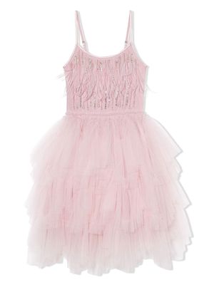 Tutu Du Monde Florence Feather Tutu Dress - Pink