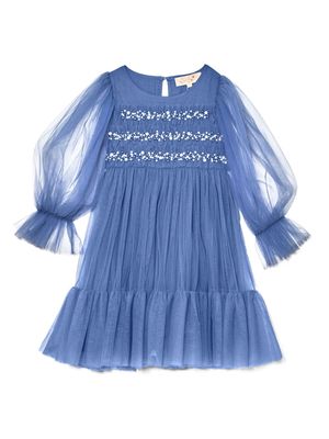 Tutu Du Monde Neva bead-embellished tulle dress - Blue