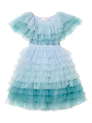 Tutu Du Monde Oracle ruffled tulle dress - Blue