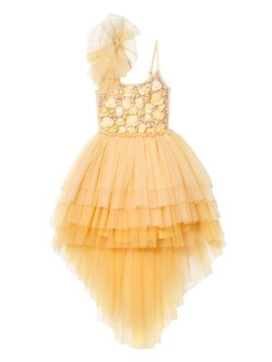 Tutu Du Monde sequinned tulle dress - Yellow