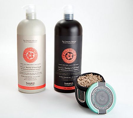 Tweak'd by Nature Shampoo, Conditioner, & Scrub3-Piece Kit
