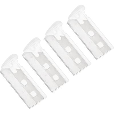 TWEEZERMAN 4-Pack Brow Razor Replacement Heads in Silver 